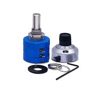 industrial switch 2K ohm 10-Turn Multi Turn Rotary Wire Wound Precision Potentiometer,10Ring Adjustable Resistor Counting Dial Rotary Knob