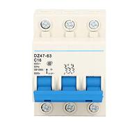 industrial switch 3P Low Voltage Circuit Breaker Home Circuit Breaker DIN Rail Mount Overload Short Circuit Protection Switch 400V 16A