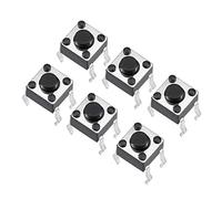 industrial switch 4.5x4.5x3.8mm Panel Mini/Micro/Small PCB Momentary Tactile Push Button Switch DIP 6pcs replacement parts