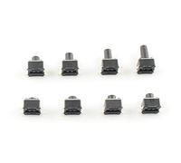 industrial switch 50pcs Micro Switch 4.5 * 4.5 Momentary SMT SMD Tactile Tact Push Button 4 Pin 4.5x4.5x3.8/4.3/4.5/4.8/5/6/7/8mm 3.8mm 4.3mm 4.5mm replacement parts (Color : 4.5x4.5x8mm)