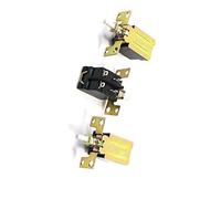 industrial switch AC 250V Switches 5A 4 Pin Solder DPST Push Button Power Switch KDC-A04-2 Pushbutton Switches 3 Pcs replacement parts