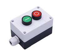 industrial switch AC 660V 10A Momentary I/O Red Green Sign NO NC Push Button Switch Station replacement parts