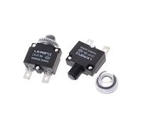 industrial switch Circuit Breaker 1Set Hot Thermal Switch Circuit Breaker Overload Protector 5A,8A,10A,15A,20A Overload Switch (Color : 5a) (Color : 10a)