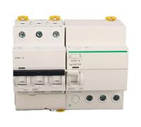industrial switch Current Circuit Breaker, Safe AC 400V PA66 Shell Leakage Protection Air Switch for Power Distribution (Color : 6A) (Color : 16a)