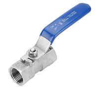industrial switch Full Port Forged Ball Valve Sanitary Stainless 304 Female Thread Ball Valve Control Tool Shut-off Valve Heavy Duty Ball Valve Switch Thread Valve for Water and Oil),Ball Valve