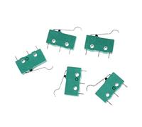 industrial switch Industrial Switches 3 Pins Micro Touch Switches NO+NC 5A 125VAC 250VAC Mini Limit Switch Micro Switch Microswitches with Hinge Lever 5pcs Switches