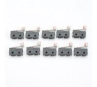 industrial switch Limit Switch 10 Pcs Mini Micro Limit Switch Roller Lever Arm SPDT Snap Action LOT 3Pin with Roller Limit Switch replacement parts