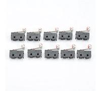 industrial switch Limit Switch 10 Pcs Mini Micro Limit Switch Roller Lever Arm SPDT Snap Action LOT 3Pin with Roller Limit Switch