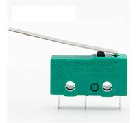 industrial switch Limit Switch 10PCS 3 pins Micro Touch Switches NO+NC 3a/5a 125VAC 250VAC Mini Limit Switch Micro Switch Microswitches with 29mm Long Lever