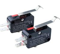 industrial switch Limit Switch 1pcs 5pcs 10pcs Micro Limit Switch SPDT Open/Close V-154-1C25 (Color : 10 Pcs)