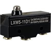 industrial switch Limit Switch LXW5-11D1 Travel Button Micro Limit Switch 3 Screw Terminals Short Spring Plunger 10A 380VAC 220VDC