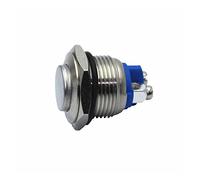 industrial switch Micro Switch 100Pcs 16MM Metal Button Switch Self-Reset Start Power Switch No Lock Waterproof Switch (Color : 18)