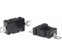 industrial switch Micro Switch 100PCS/LOT 18 * 12MM KAN Flashlight Switch 1.5A 250VAC Self Locking Patch Type Push Button Switch 2P-ON-Off Small Switches KAN-28