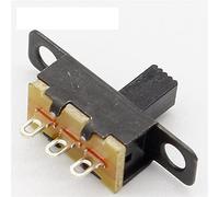 industrial switch Micro Switch 20pcs 5V 0.3A Mini Size Black SPDT Slide Switch for Small DIY Power