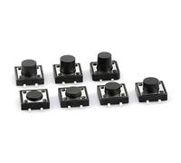 industrial switch Micro Switch 50pcs SMT SMD 12 * 12 * 4.3/5/6/7/8/9/10/12MM Touch Button Micro Switch 12x12 (Color : 12x12x5mm)