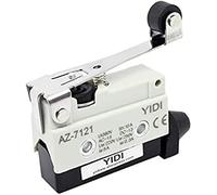 industrial switch Micro Switches 10A 250VAC AZ-7312 AZ-7311 AZ-7121 AZ-7310 TZ-7141 Waterproof Micro Switch Travel Limit Switch Straight 90degree Roller Lever (Color : Az-7121)