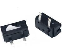 industrial switch Micro Switches 10pcs/lot Black Small/Micro Switch Camera Switch Reset Detection Stroke Limit Miniature 2-Foot Straight Foot Mini Mouse Switch