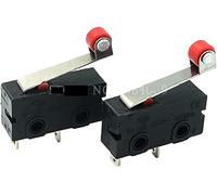 industrial switch Micro Switches 10pcs New Micro Roller Lever Arm Normally Open Close Limit Switch KW12-3 KW11-N