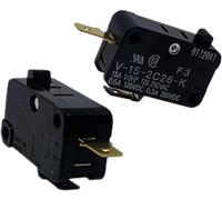 industrial switch Micro Switches 1pcs V-15-2C26-K Large Micro Switch 2-pin Normally Closed Gold Plated Limit Switch Without Handle