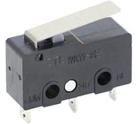 industrial switch Micro Switches 5 PCS Mini Micro Limit Switch NO NC 3 Pins PCB Terminals SPDT 5A 125V 250V 29mm Roller Arc Lever Snap Action Push Microswitches (Color : 2p Curved Handle, Size : 5PC