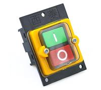 industrial switch New On Off Start Stop Water Proof Push Button Switch 10A 380V AC 75x52mm KAO-5M replacement parts