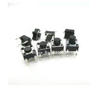 industrial switch Power Switch Button 100PCS/Lot 6 * 6 * 4.3mm Tact Switch Push Button DIP 4 Pin Tactile Push Button LCD Screen Monitor 6X6X4.3MM Micro Switch