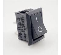 industrial switch Rocker Switch 1/5 Pcs Mini Rocker Switch KCD1,ON/Off,Electrical Equipment,2Pin,2 Position,15 * 21mm,6A 250VAC/10A 125VAC,Red,Black,White,NO LED (Color : Black 2pin, Size : 5pcs) (Co