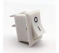 industrial switch Rocker Switch 1/5 Pcs Mini Rocker Switch KCD1,ON/Off,Electrical Equipment,2Pin,2 Position,15 * 21mm,6A 250VAC/10A 125VAC,Red,Black,White,NO LED (Color : White 2pin, Size : 5pcs)