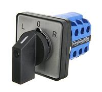 industrial switch Rotary Encoder 1pcs L-0-R 20A/32A Cam Switches Rotary Switch Changeover Control Switch Panel Mounted for Electrician Using Tools Relay Control (Color : Onecolor, Size : 32A)