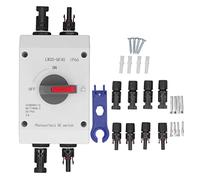 industrial switch Solar Combiner Box, 1200V DC 32A 4P IP66 Waterproof Insulated Switch Professional Power Solar PV DC Quick Disconnect Switch for Solar Power System RV Boats (Upgrade)
