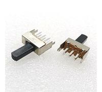 industrial switch Toggle Switches 10/20pcs On-Off Micro Slide Switch 6pin 2P2T Toggle Sliding Switch Power Switch 6 feet 2 Gears Handle Length 15MM Slide Switch (Color : 20 Pcs)