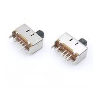 industrial switch Toggle Switches 10PCS Micro Mini Toggle Switch Button 8 PINS 3 Position 2P3T Toggle Switch Double Vertical Sliding Switch Slide Switch replacement parts