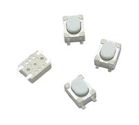 Industrial Switches 100PCS/LOT 3 * 4 * 2.5mm SMD Tact Switch 4 Pin Touch Micro Switch Push Button Switches 3x4x2.5H White Button Car Remote Key Button B Switches