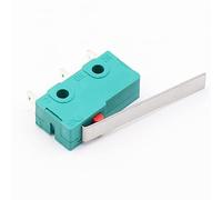 Industrial Switches 10PCS 3 pins Micro Touch NO+NC 3a/5a 125VAC 250VAC Mini Limit Switch Microswitches with 29mm Long Lever
