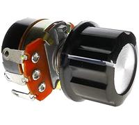 Industrial Switches 1PCS WH138 Hot New WH138-1 20MM Round Hole 5K 10K 20K 50K 100K 250K 500K with Switch Potentiometer Switches DIY Accessories (Size : 250K OHM)