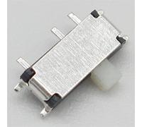 Industrial Switches 20PCS 7 Pin Mini Slide Switch On-Off 2 Position Micro Toggle 1P2T H=1.5MM Miniature Horizontal SMD