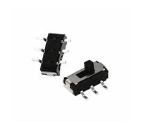 Industrial Switches 20pcs MSS22D18 SMT Toggle Switch SMD 6Pins Handle high 2mm 2P2T The Micro Slide Switch Switches