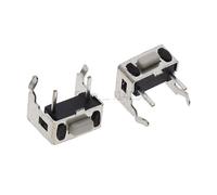 Industrial Switches 20Pcs Tact Switch 3 * 6 4.3mm with Bracket Tactile Push Button 3x6x4. Micro