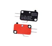 Industrial Switches 5pcs/lot 250V 16A Microwave Oven Door Arcade Cherry Push Button SPDT 1 NO NC Micro Switch V-15-1C25
