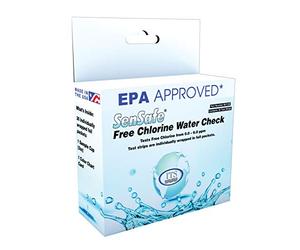 Industrial Test Systems SenSafe 481126 Free Chlorine Test Strip, 40 Seconds Test Time, 0-6ppm Range (Pack of 30)