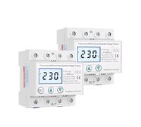 Industrial Three Phase AC 380V 80A Adjustable Surge Voltage Protector Automatic Recovery Over Under Voltage Potective Device(40A)