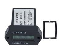 Industrial Time Counter Stable High Accuracy Digital Display Timer With Rubber Ring for Generator Excavator Lawn Mower