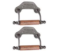 Industrial Toilet Roll Holder - W180mm - Raw - Pack of 2 Hammer and Tongs Grey 1800mm x 236mm