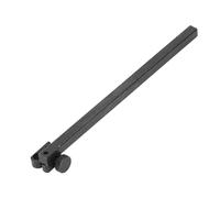 Industrial Tools Height Gauge Adaptor with Clamp, Aluminum Alloy Dial Indicator, 200mm Square Connecting Rod for Precision Measurement with 6mm and 8mm