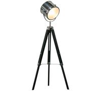 Industrial Tripod Floor Lamp Adjustable Searchlight Reading Light Vintage