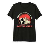 Industrial Truck Operators Truck Warehouse Forklift Operator Premium T-Shirt