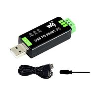 Industrial USB to RS485 Converter Adapter with Original CH343G and SP485EEN, Built-in Lightningproof Tube, Resettable Fuse, ESD and TVS Protection Circuits, up to 1.2km RS485 Transmission Distance