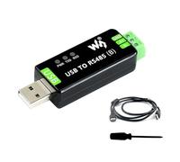 Industrial USB TO RS485 Converter Bidirectional Adapter Board, Original CH343G and SP485EEN Chip Onboard TVS/Resettable Fuse Protection Circuits, Transmission Distance up to 1.2km