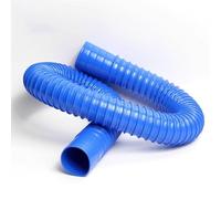 Industrial Vacuum Cleaner Hose, Blue PVC Plastic Hose, Household PVC Dust Collection Hose, Flexible Pipe Hose for Shop Vac/Sander/Auto Shop(150mm*1m)