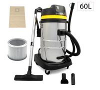 Industrial Vacuum Cleaner Wet Dry Carwash Kit Commercial Mobile Powerful Hoover